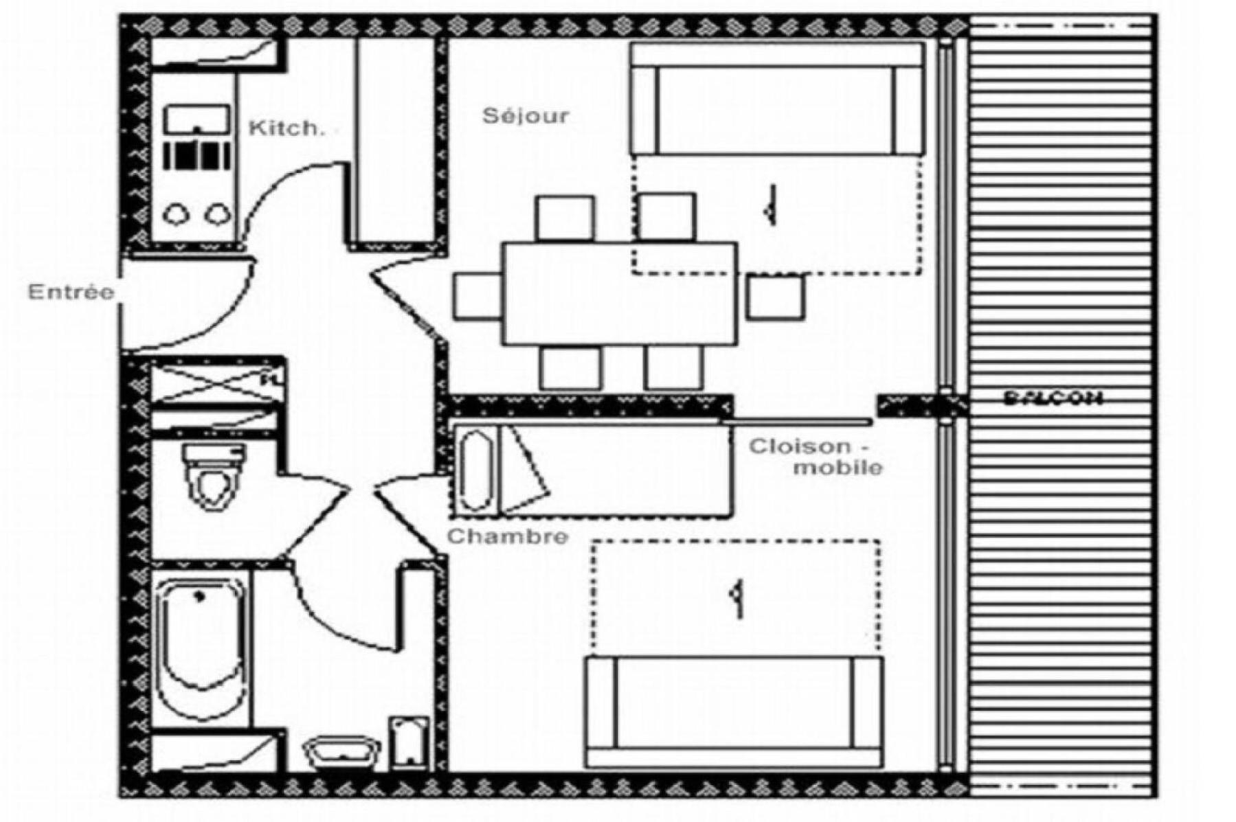 Residence Aravis - Appartement Confortable - Centre Station - Balcon Mae-2144 Saint-Martin-de-Belleville Eksteriør billede